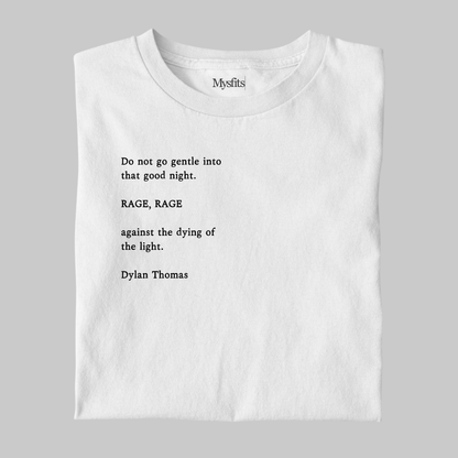 Into That Good Night: Literature Tee
