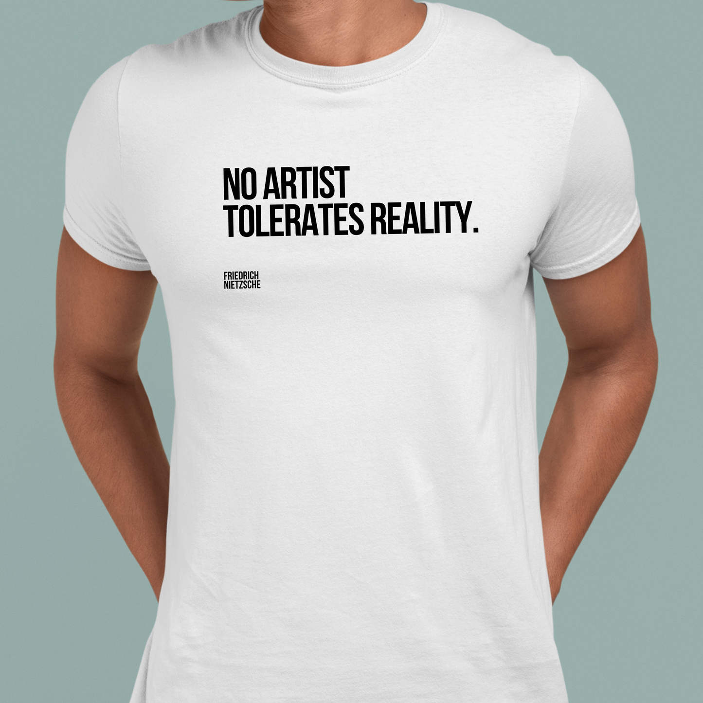 No Artist Tolerates Reality: Literature Tee
