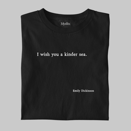 Kinder Sea: Minimal Literature Tee