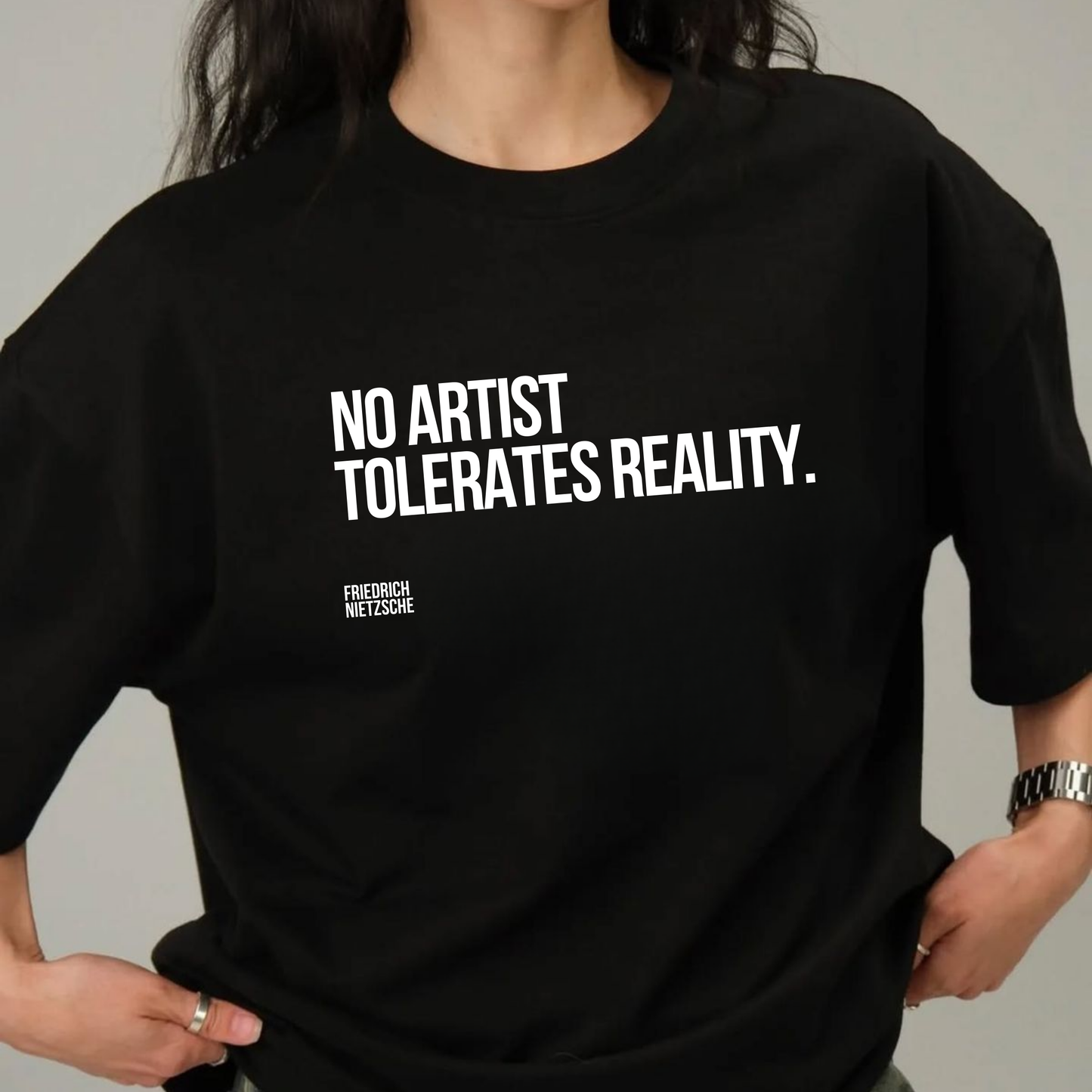No Artist Tolerates Reality: Literature Tee