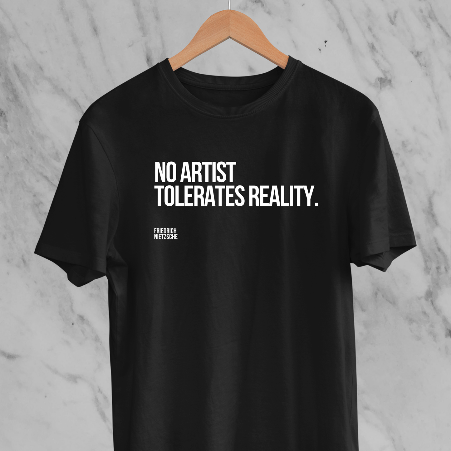 No Artist Tolerates Reality: Literature Tee