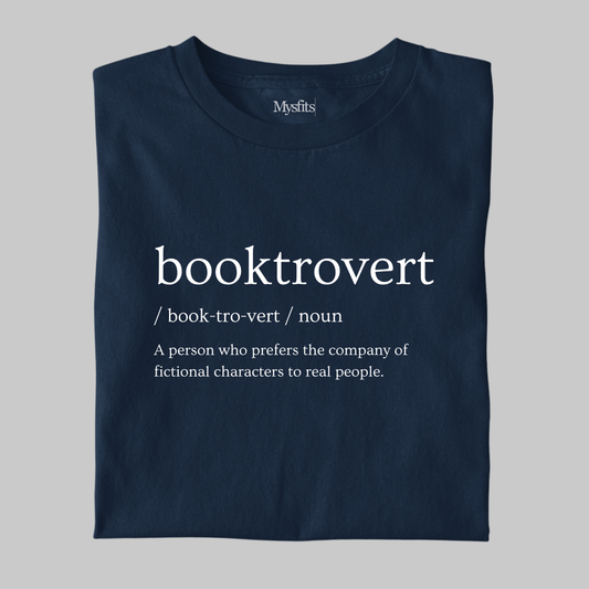 Booktrovert: Funny Definition Tee