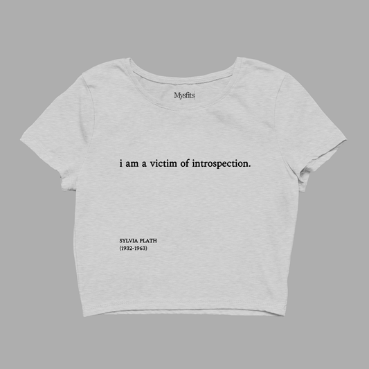 Victim of Introspection: Crop Top [Sylvia Plath]