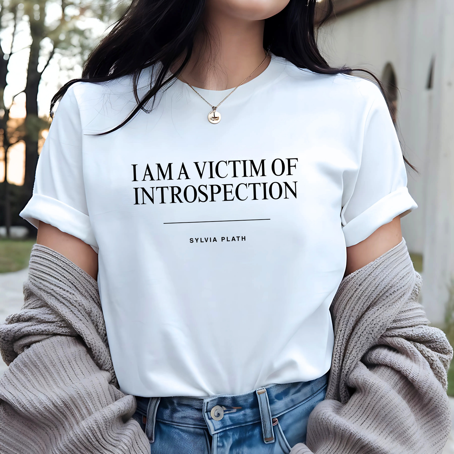 Victim of Introspection: Literature Tee