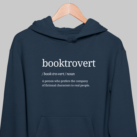 Booktrovert Definition: Funny Hoodie