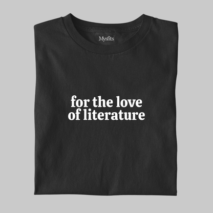 Love of Literature: Minimal Tee