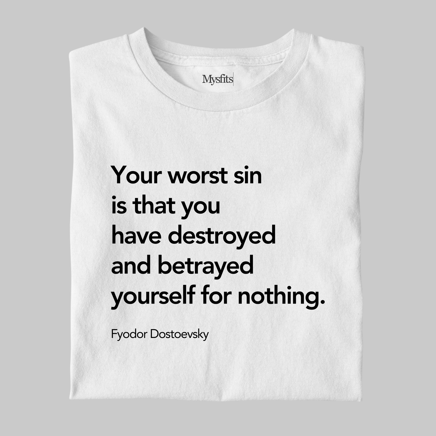 Your Worst Sin: Literature Tee