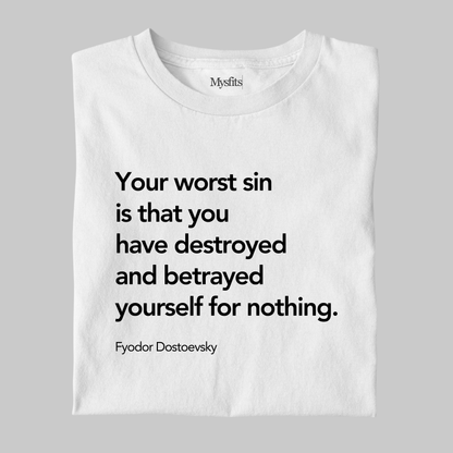 Your Worst Sin: Literature Tee