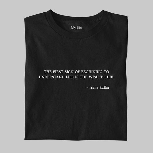 The Wish To Die: Literature Tee