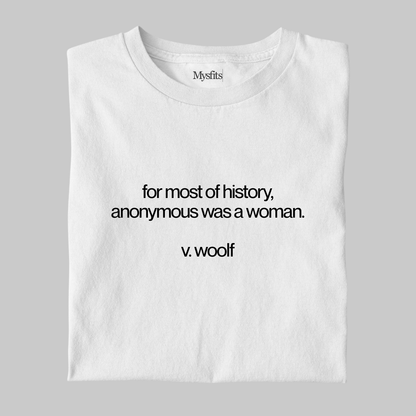 Anonymous: Woolf Literature Tee