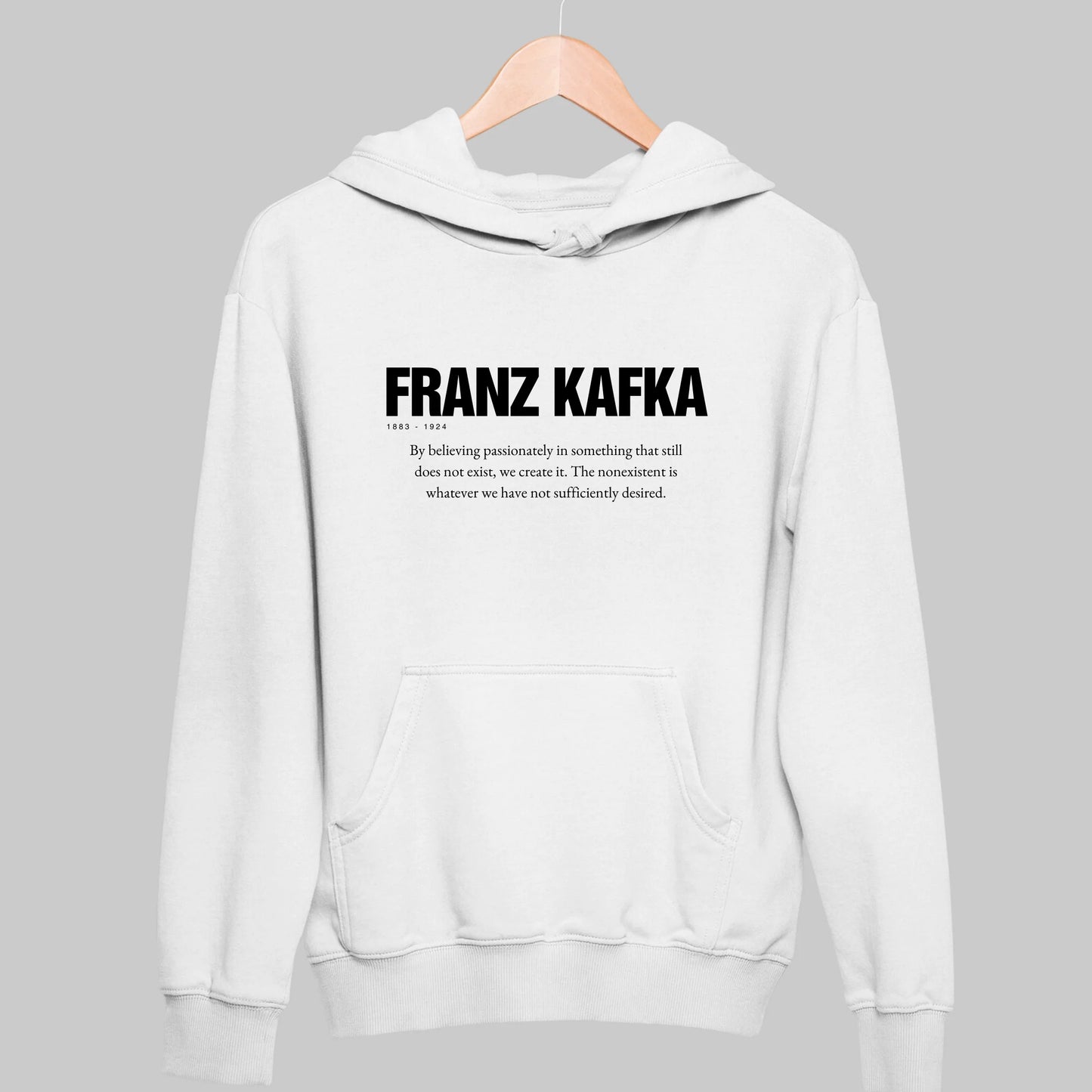 Franz Kafka: Literature Hoodie