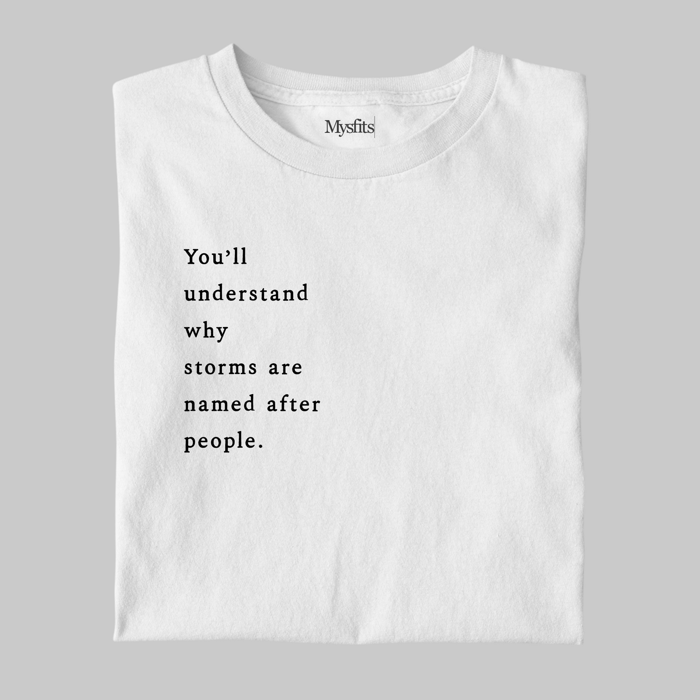 Storms & People: Literature Tee