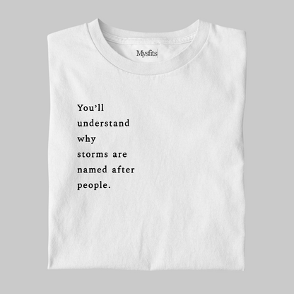 Storms & People: Literature Tee