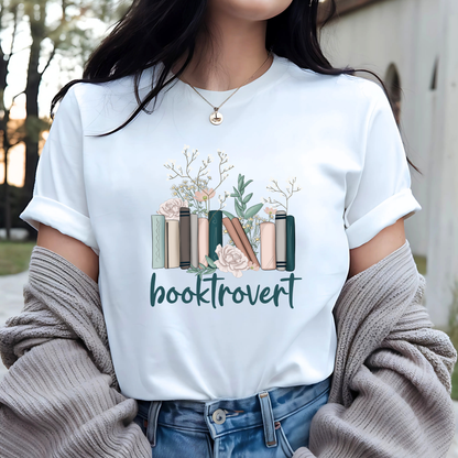 Booktrovert: Book Love Tee