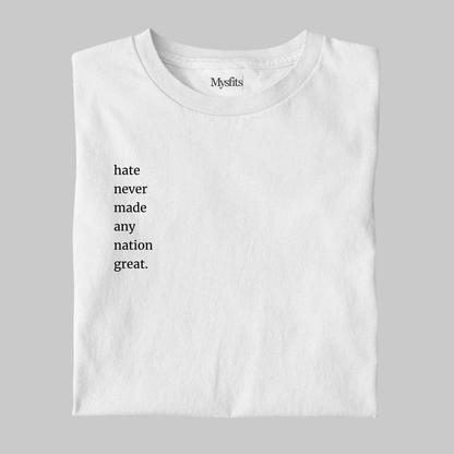 Great Nation: Minimal Statement Tee