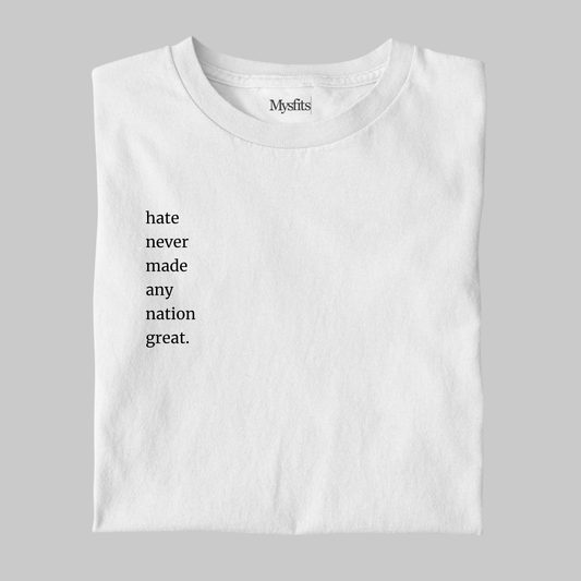 Great Nation: Minimal Statement Tee