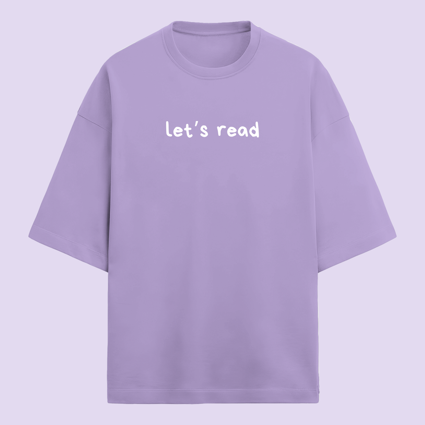 Grab A Book: Oversized Literature Tee