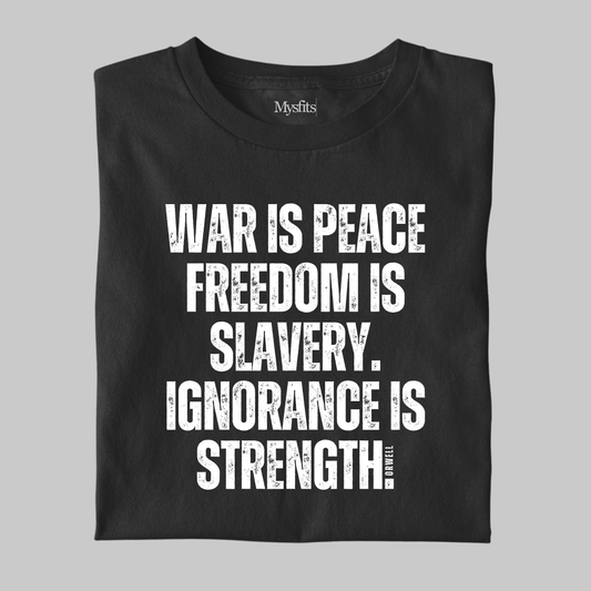 War Is Peace: 1984 Orwell Tee