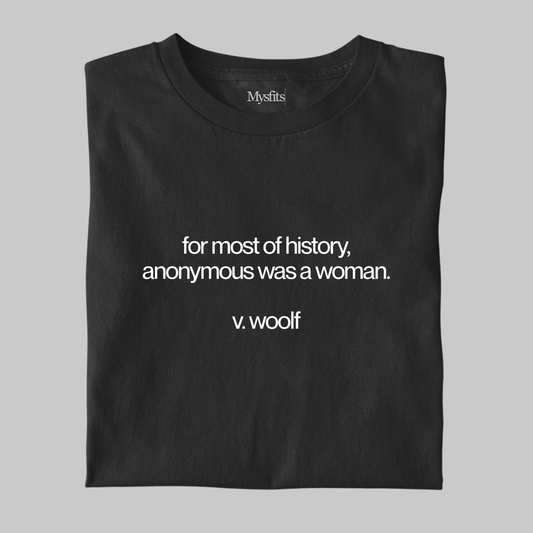 Anonymous: Woolf Literature Tee