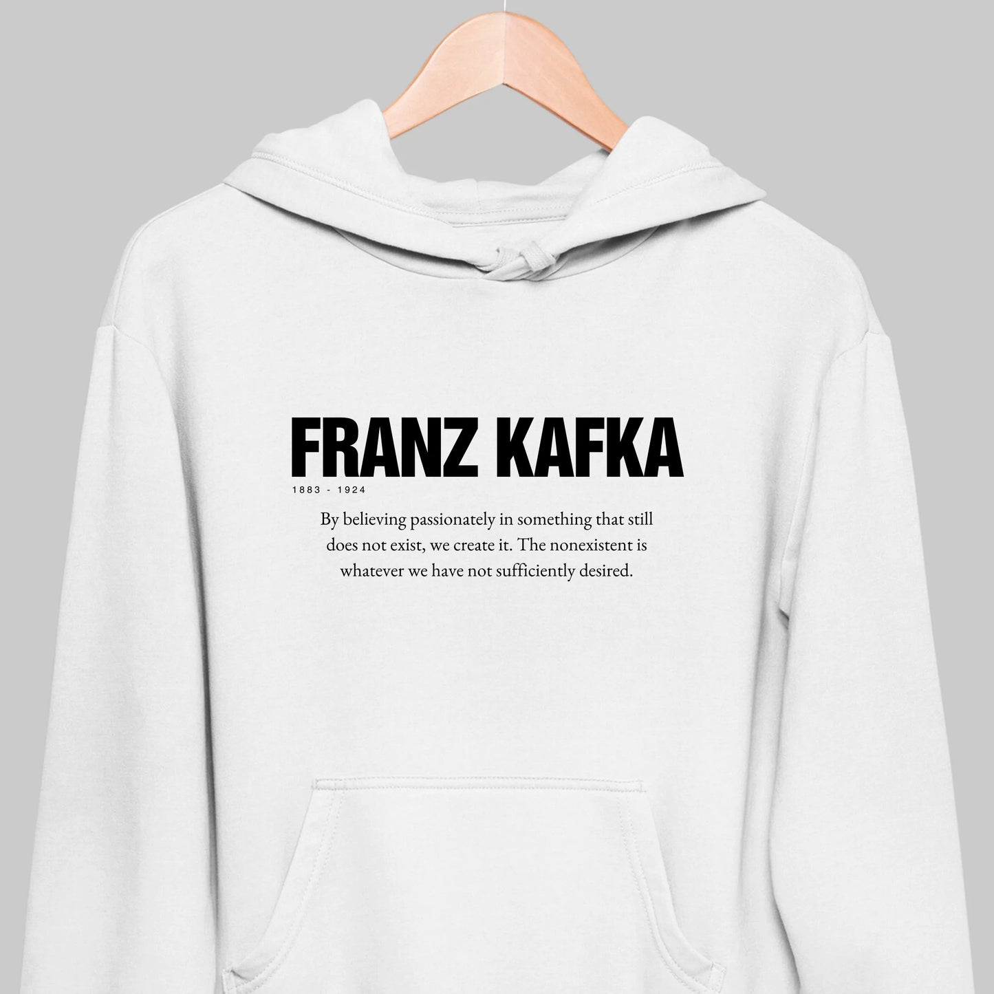 Franz Kafka: Literature Hoodie