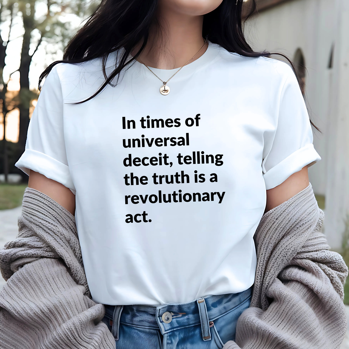 Universal Deceit: Bold Statement Tee