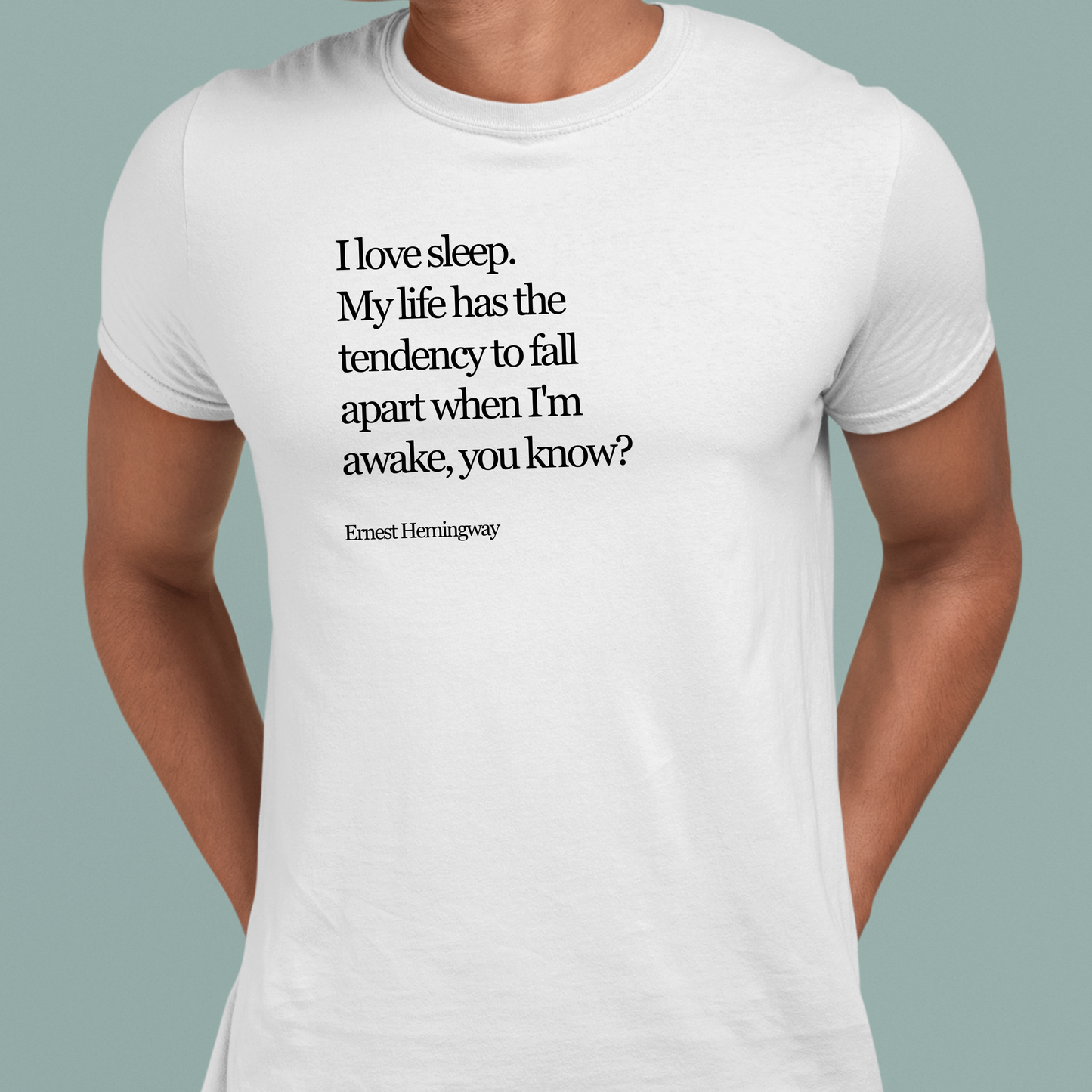 I Love Sleep: Literature Tee