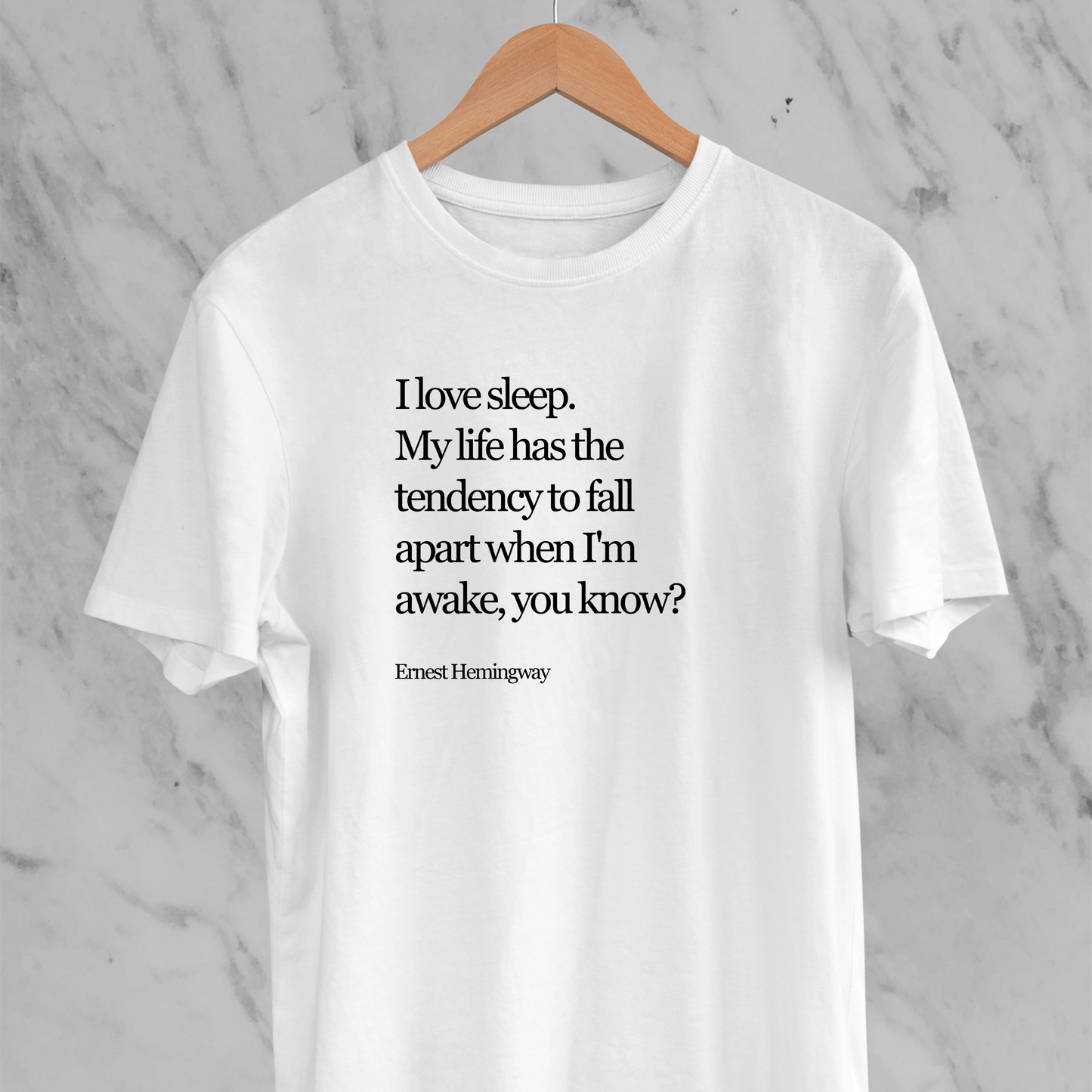 I Love Sleep: Literature Tee
