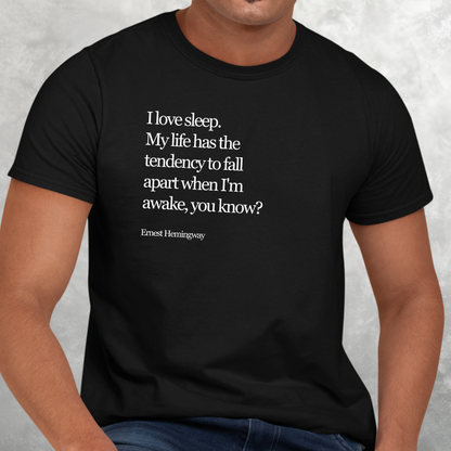 I Love Sleep: Literature Tee