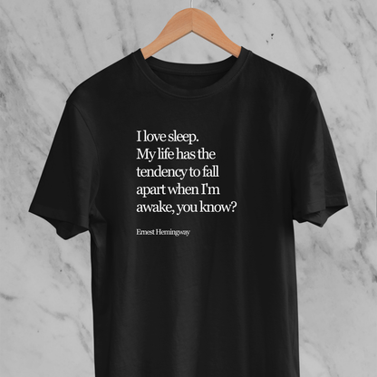 I Love Sleep: Literature Tee