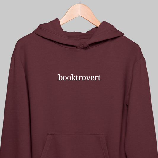 Booktrovert: Minimal Hoodie