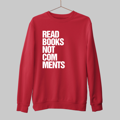 Read Books Not Comments: Bookish Sweatshirt