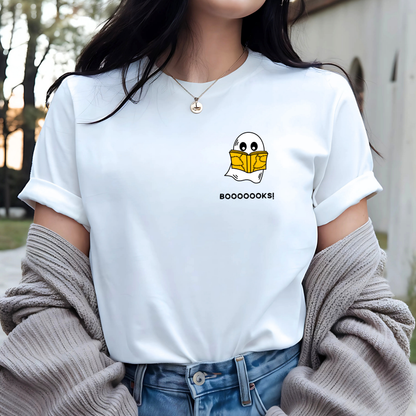 Boooooks!: Minimal Ghost Tee