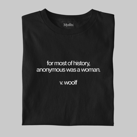 Anonymous: Woolf Literature Tee