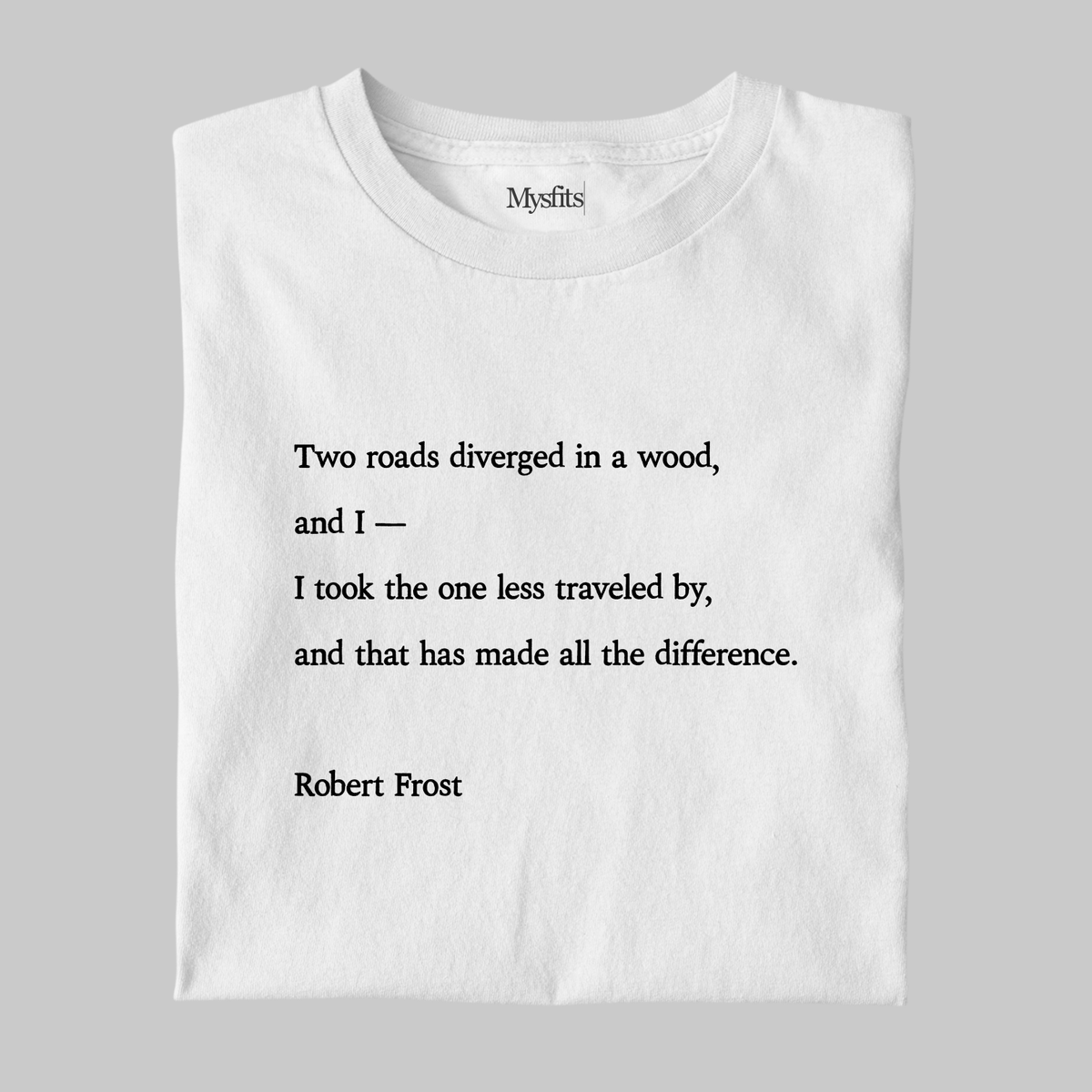 Two Roads: Frost Literature Tee