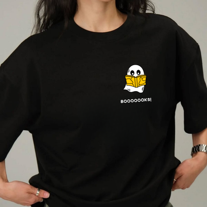 Boooooks!: Minimal Ghost Tee
