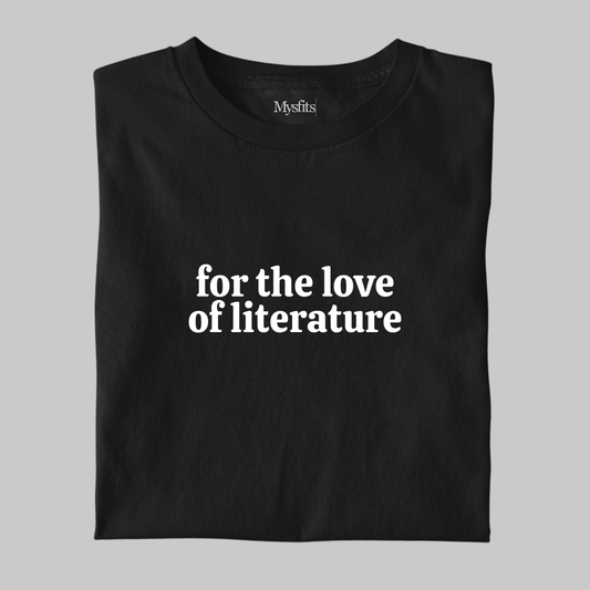 Love of Literature: Minimal Tee