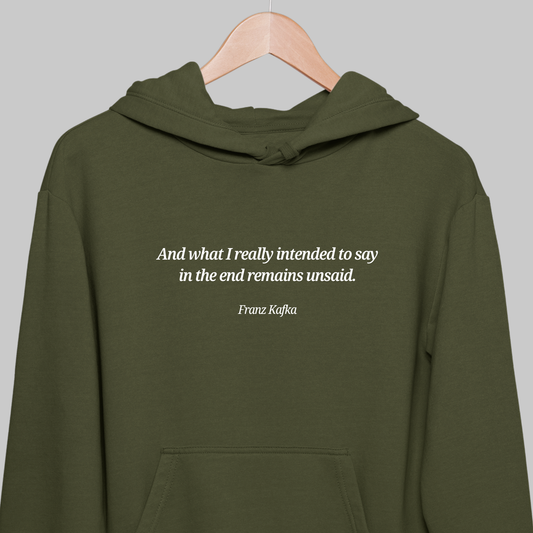 In The End: Literature Hoodie