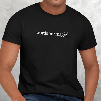 Words Are Magic: Minimal Tee