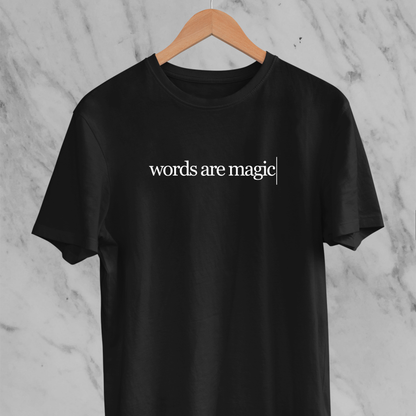 Words Are Magic: Minimal Tee
