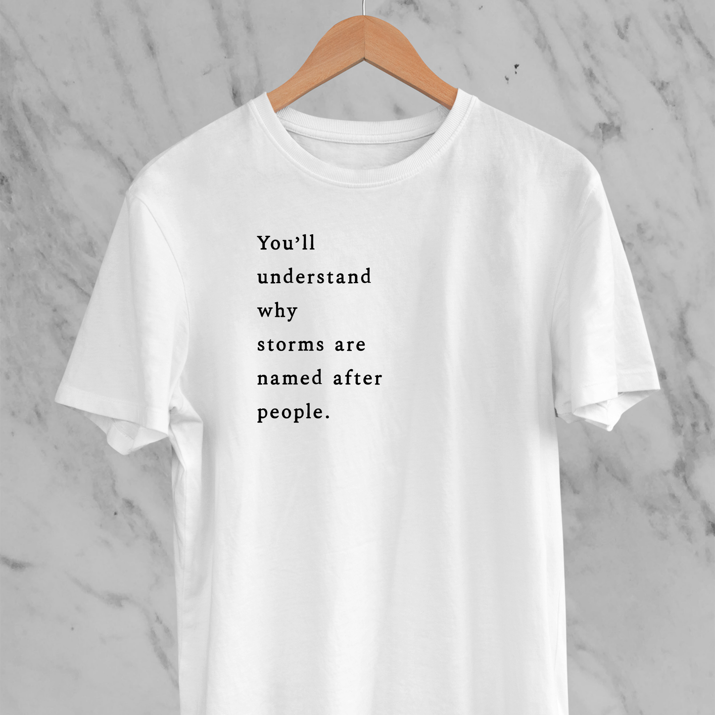 Storms & People: Literature Tee