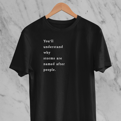 Storms & People: Literature Tee