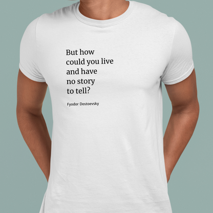 No Story?: Minimal Unisex Tee