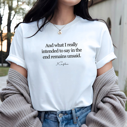 In The End - Minimal Kafka Tee