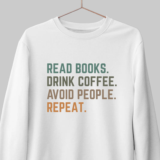 Read Books: Funny Sweatshirt