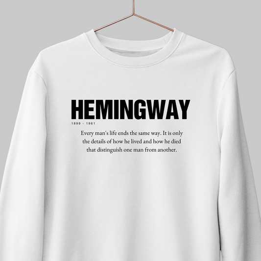 Hemingway: Literature Sweatshirt