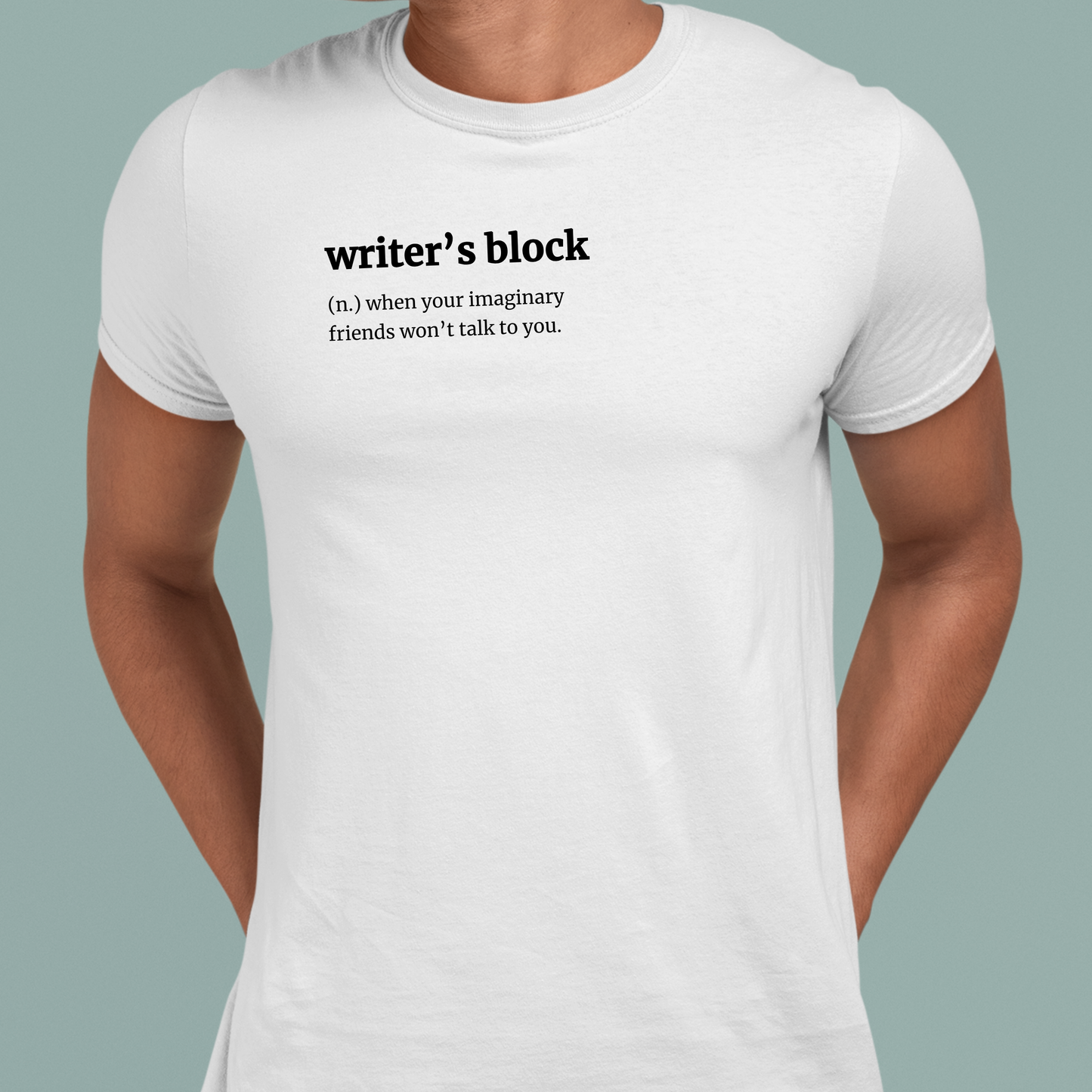 Writer's Block: Funny Definition Tee
