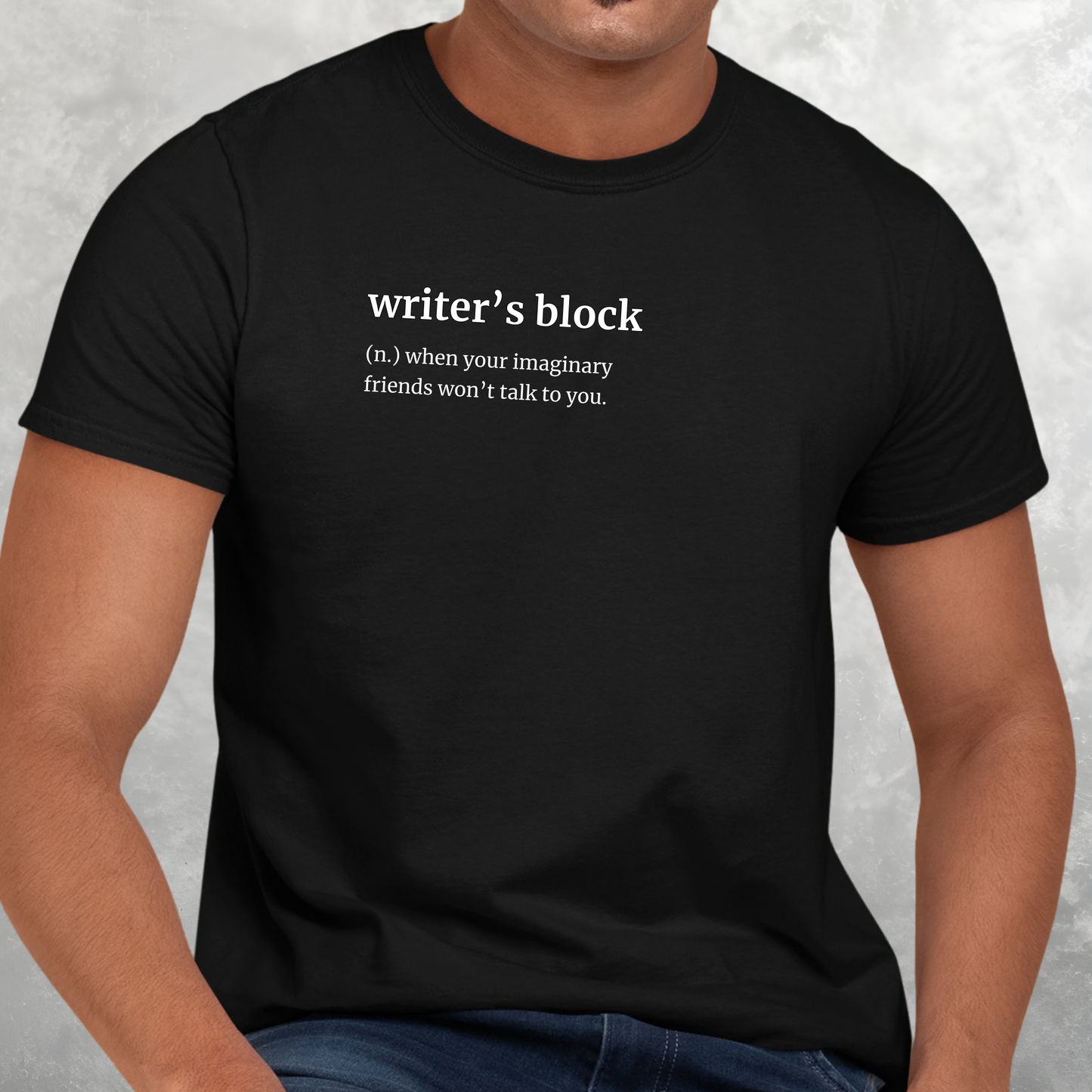 Writer's Block: Funny Definition Tee