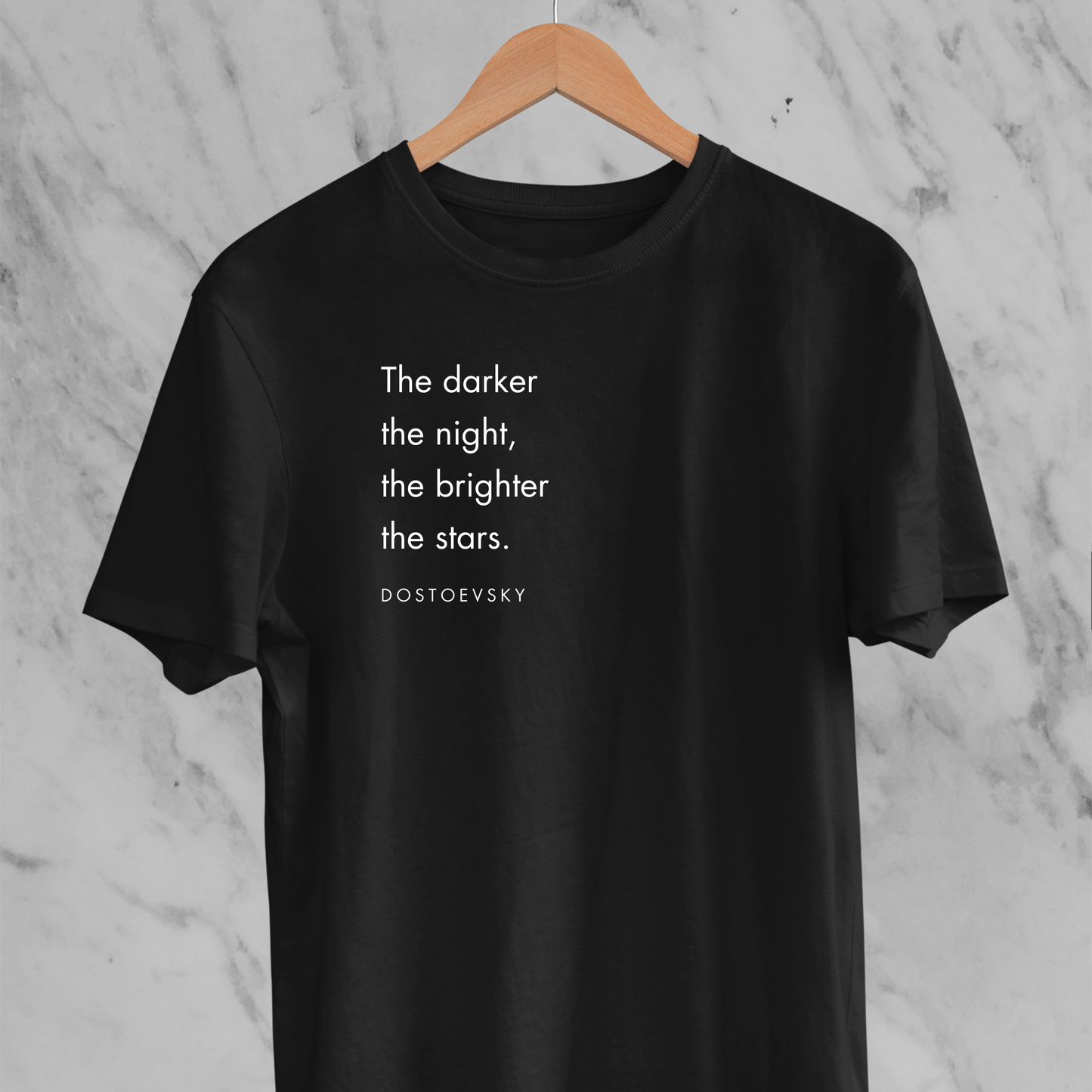 Darker the night, Brighter the stars - Minimal Tee