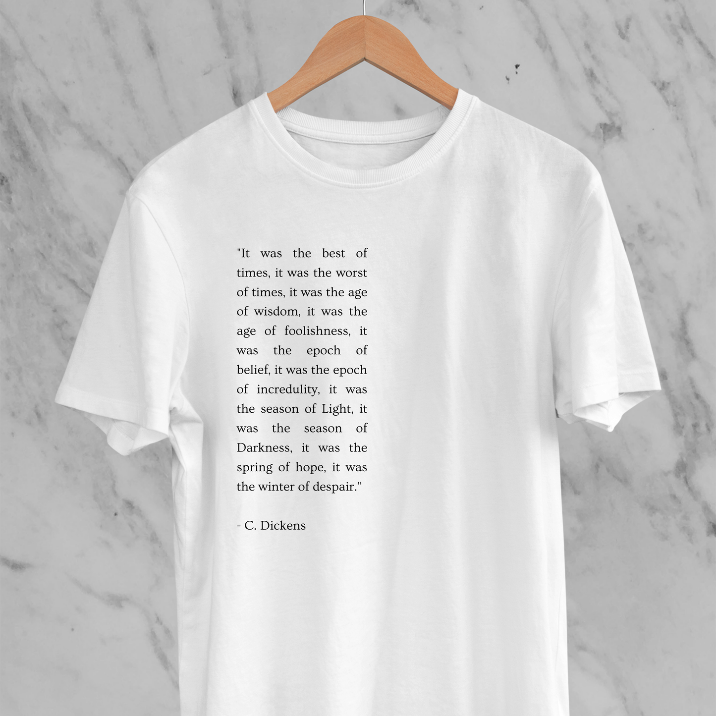 The Best of Times: Dickens Literature Tee
