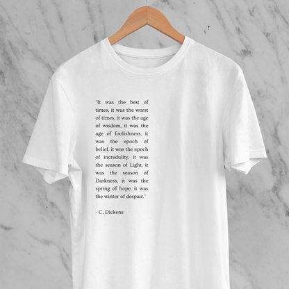 The Best of Times: Dickens Literature Tee